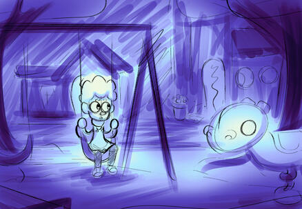 Fullbody Sketch + Background, 1 character. 30.00$.